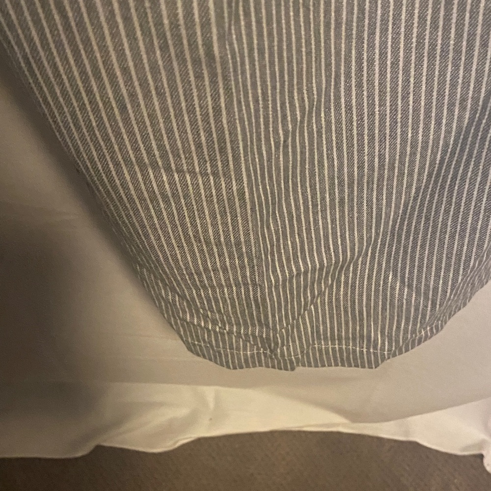 Women's StripedWhite Pants - Picture 3 of 8